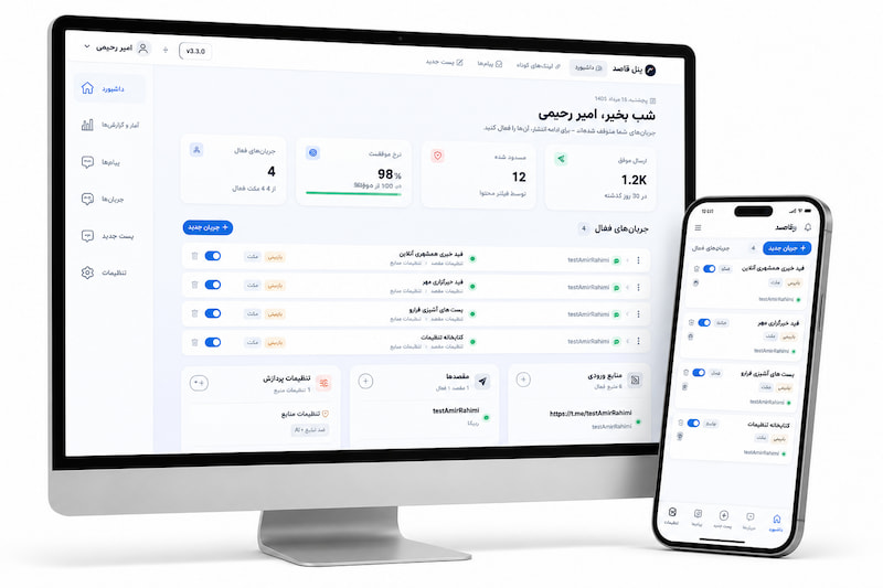قاصد چیست؟